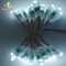 12V φω'τα σειράς των εσωτερικών υπαίθριων διακοπών διακοσμήσεων Χριστουγέννων κομμάτων διαφανών PVC ελαφριών οδηγήσεων αλυσίδων